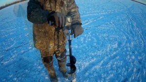 Бурим лёд шуруповёртом с понижающим редуктором #nik_72
