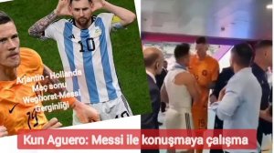 Olay Olay Olay Weghorst-Messi Kavgası...Messi:'Yürü git yoluna APT...L' #qatar2022 #messi #weghorst