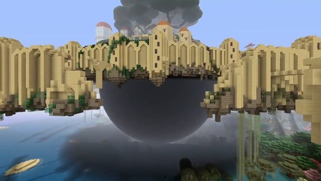 Minecraft The castle in the sky  End of project смотреть онлайн