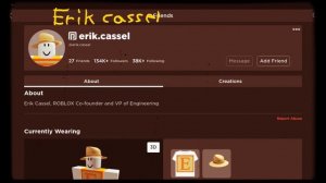 Roblox - erik.cassel