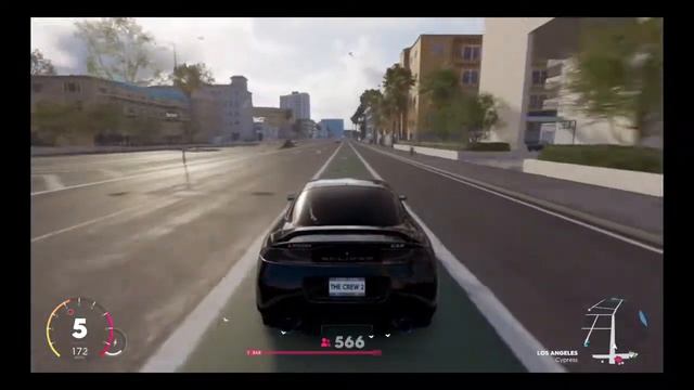 The Crew 2 mitsubishi eclipse GSX driving around (PS4) смотреть онлайн
