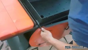 Мангал-коптильня МК-2Д со створками и двумя боковыми полками