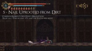 Blasphemous - Nail Uprooted from Dirt Relic Location, Jump in Mud and Water