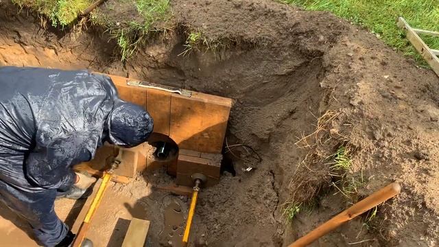 50 метровый прокол под оптиковолокно