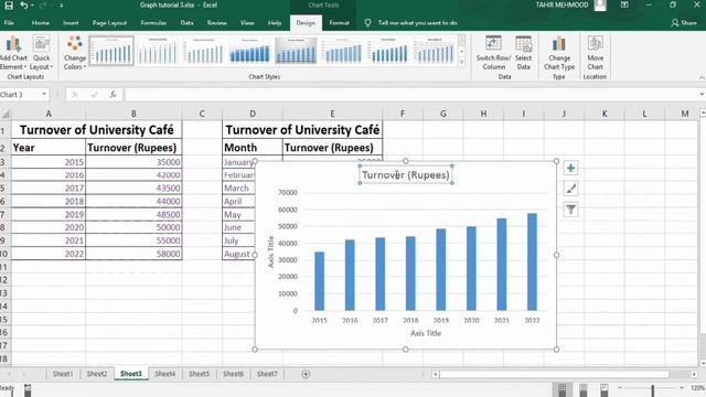 How to Make a Bar Graph in Excel | Making a Simple Bar Graph in Excel
