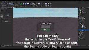 How To Make A Team Code System Roblox Studio