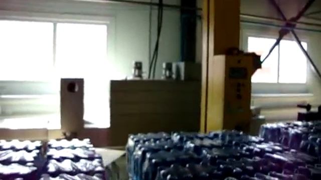 Линия розлива газированной (негазированной) воды в ПЭТ тару до 2,0л.