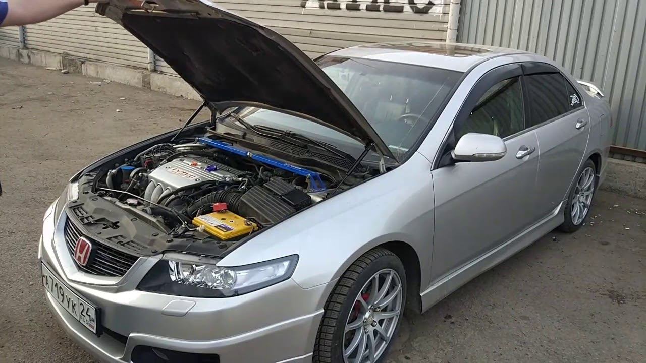 Газовые упоры капота honda accord 7 смотреть онлайн