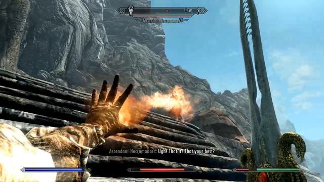 Lost Tongue Overlook BEFORE the dragons appear - Skyrim Anniversary Edition смотреть онлайн