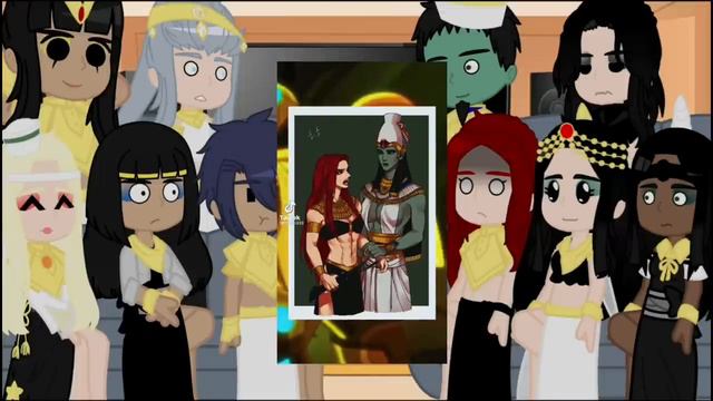 - Ennead characters react to Seth | Реакция Эннеады на Сета | 2/? | Rus/Eng | by: 🥒Cucumber🥒