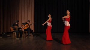 Танцоры фламенко под гитару, Барселона