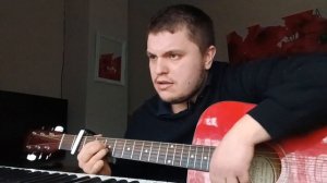 Wonderwall by oasis, acoustic guitar chords cover with singing by Daniel Ashby #dansmashby