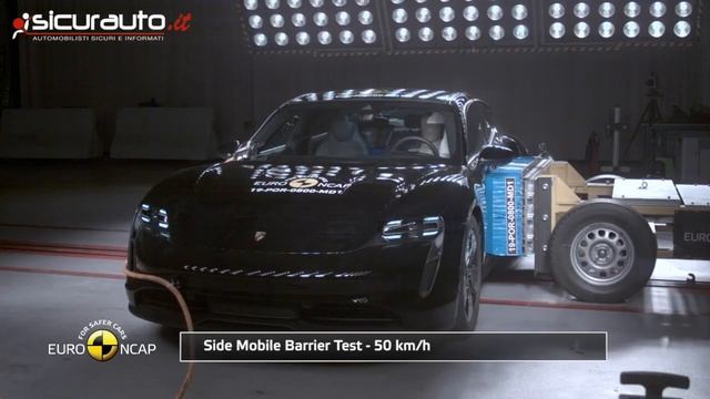 Porsche Taycan - 2019 - Crash test Euro NCAP смотреть онлайн