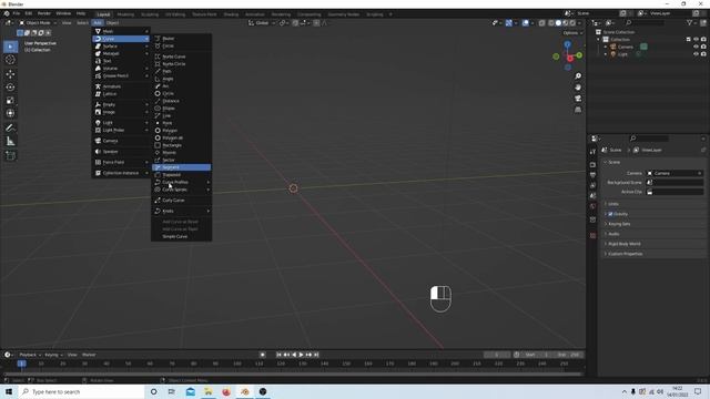 Blender 3 Tutorial: Create Simple 3d Spiral Curves.