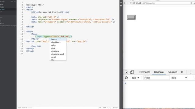 Javascript - Events