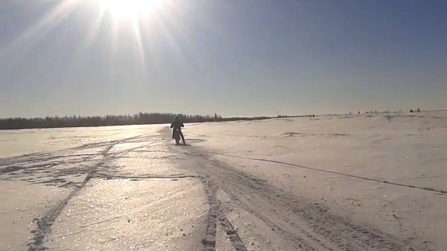 Мото по снегу,как на снегоходе смотреть онлайн