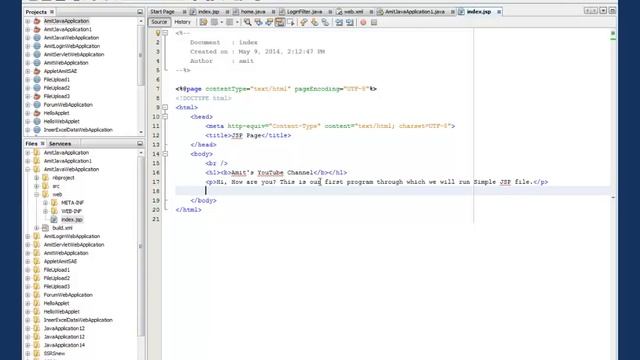 How to run Java Web Application project in NetBeans IDE
