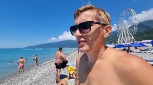ГАГРА 2022/ПЛЯЖ В НОВОЙ ГАГРЕ?ГДЕ ПОЕСТЬ В ГАГРЕ? Цены в Столовой № 1/Абхазия 2022