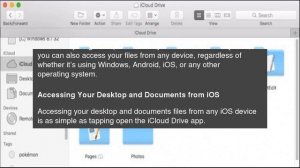 How to Sync Your Mac’s Desktop and Documents to Other Devices with iCloud
