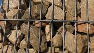 Камень для габионов. Фракция 40-70. Мраморовидный известняк. Севастополь.