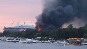 Сгоревший спортклуб в Петербурге могли поджечь