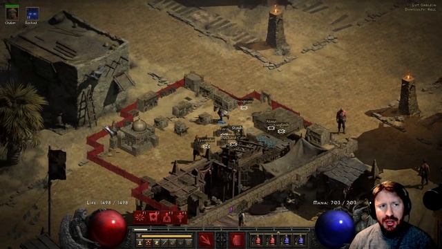 Can URDAR's un-alive DIABLO CLONE?? | Diablo 2 Resurrected смотреть онлайн