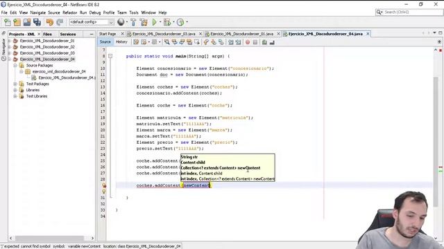 Ejercicios Java - XML #4 - Crear XML con JDOM2 смотреть онлайн
