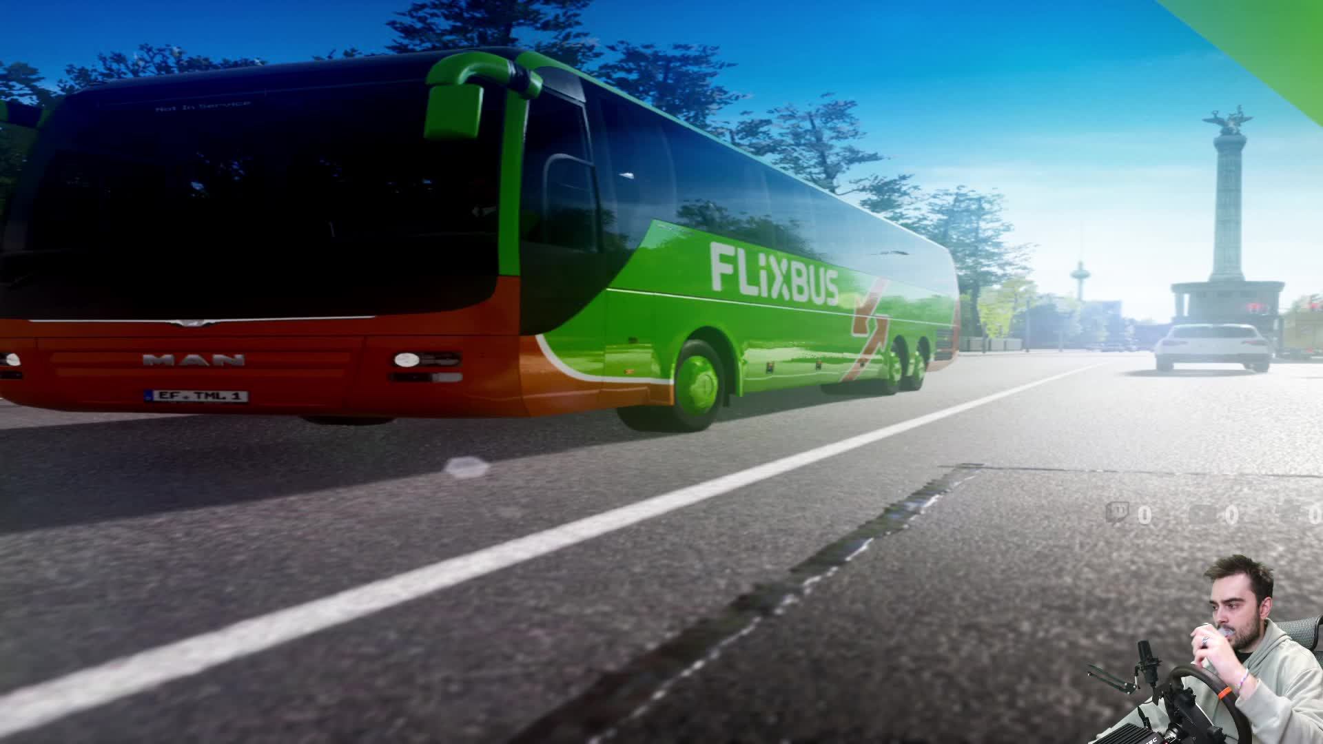 ЛЕХАЧИМ НА ДОРОГЕ в Fernbus Simulator. Максималка 164 км.