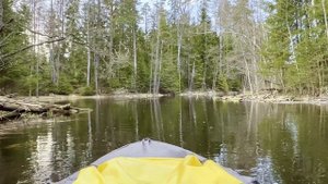 Сплав Беличья протока - оз. Вуокса (без музыки и комментариев)