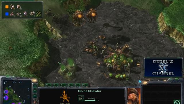 Starcraft 2 Razer A 3 retje vs Mondragon ZvZ (Met) game 1 смотреть онлайн