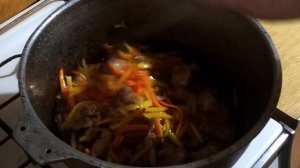 Вкуснейший ПЛОВ в казане с курицей из риса ЛАЗЕР. Рецепт плова для новичков. Все пропорции.