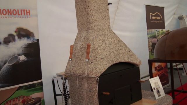 Барбекю Norman Atlas с коптильней смотреть онлайн