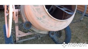 Бетонамешалка из двигателя мотоблока