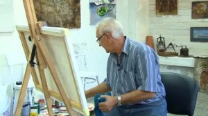 Мастер класс Олег Недошитко - Акриловая живопись