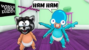 МЫ РЕБЕНОК в Жёлтом  Who's Your Daddy  Эволюция Ребёнка - Мы Сломали Игру! ЕНОТИК СТИВ и ДРИМИ