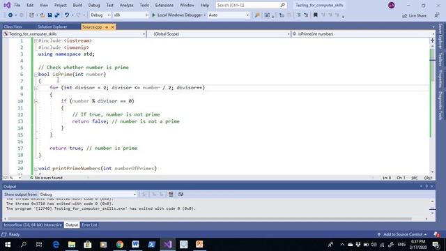 Explaining the isPrime Function смотреть онлайн