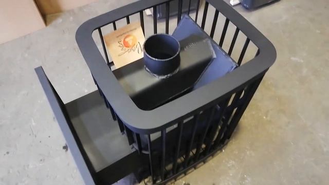 Печь для бани Варвара Каменка. смотреть онлайн