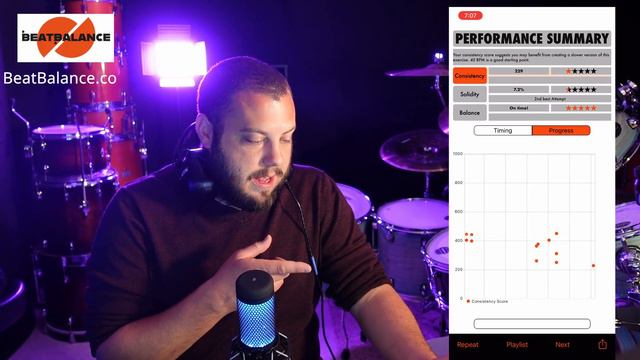REVIEW Episode #3 - BeatBalance Metronome App (This is a game changer!) смотреть онлайн