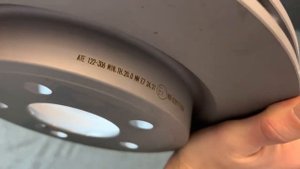 Тормозные диски ATE 24 0122 0306 1