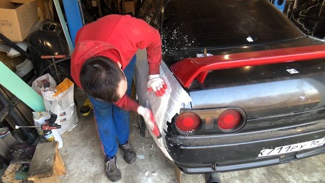 Делаю расширение Pandem для skyline r32 смотреть онлайн