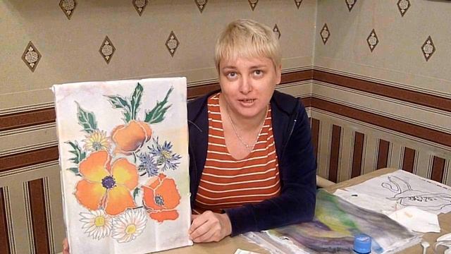 Мастер-класс по Батику в Школе креатива Саратов смотреть онлайн