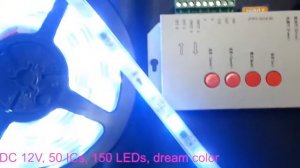 12V digital WS2811 IC RGB 5050 LED light strip - kutop.com