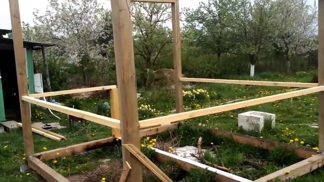 Беседка за один день своими руками