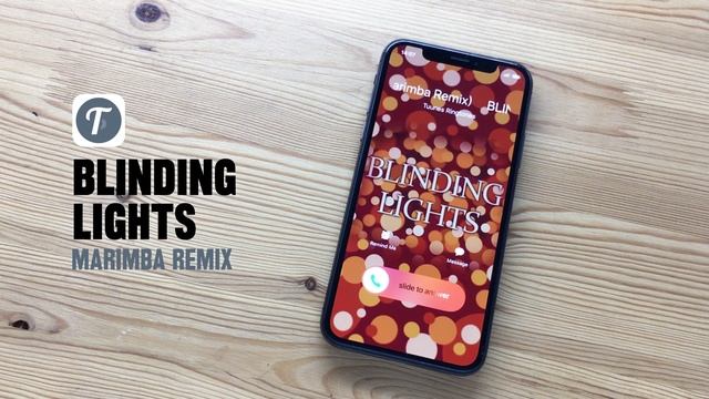 Ringtone BLINDING LIGHTS (Marimba Remix) | #1 The Weeknd Tribute | iPhone & Android Download смотреть онлайн
