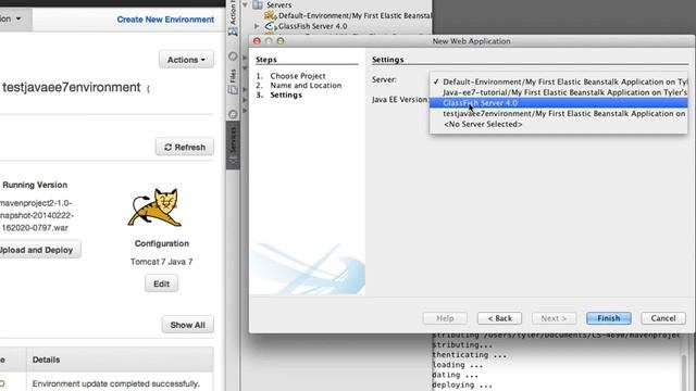 Deploy Java Web Application From Apache NetBeans to AWS смотреть онлайн
