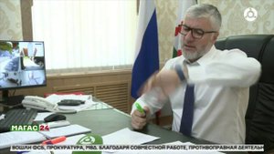 Сюжет НТРК "Магас" Об итогах работ по охране и восстановлению лесов.