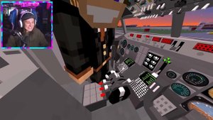 Обычный САМОЛЁТ в Майнкрафт...