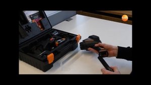 How To - testo 875i. 1. Замена аккумулятора