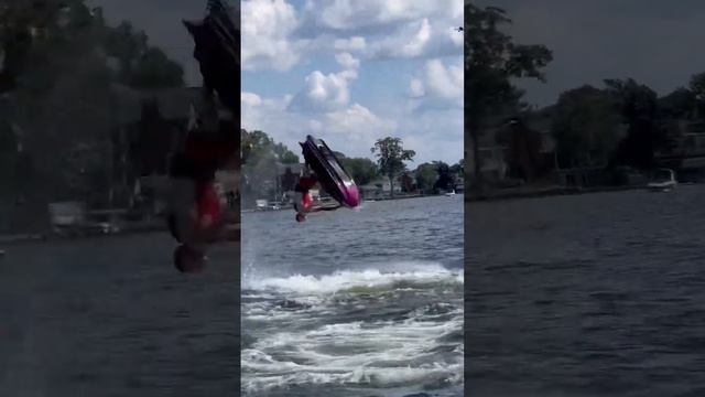 Wow ? Monster flip on a jet ski! #yeah #jetski #jack #monster #fitness #jetskiride #jetskiing смотреть онлайн