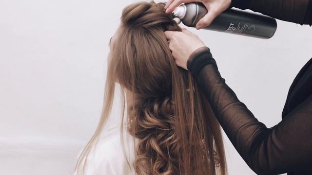 Причёска стильный «объемный хвост» смотреть онлайн